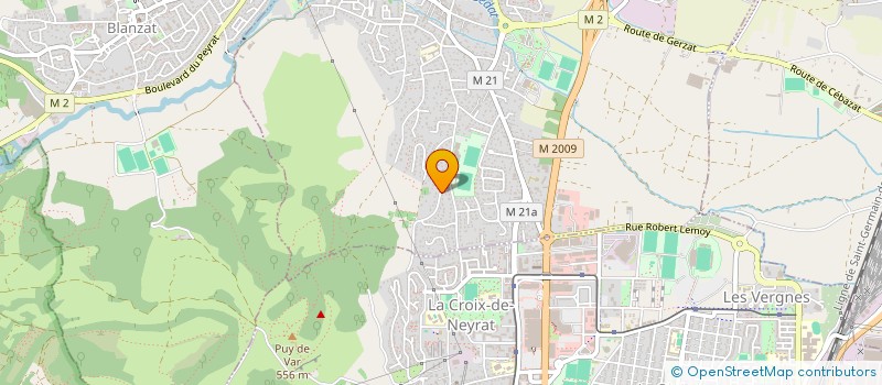 localisation de l'entreprise IDEAL LUMIERE  CEBAZAT