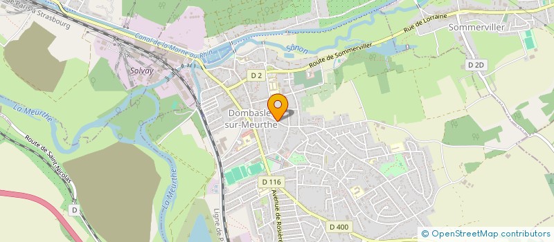 localisation de l'entreprise IDEAL M.P à DOMBASLE-SUR-MEURTHE