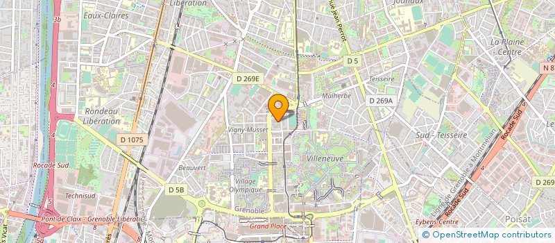 localisation de l'entreprise IDEAL MARKET  GRENOBLE