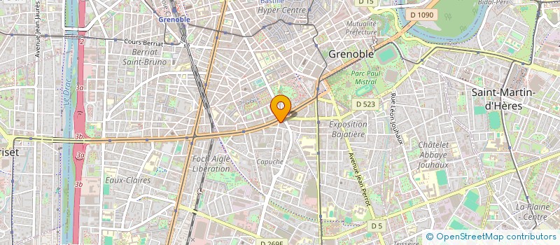 localisation de l'entreprise IDEAL MULTISERVICES à GRENOBLE