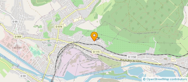 localisation de l'entreprise IDEAL NORD EST  NEUVES-MAISONS