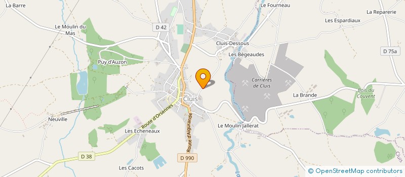 localisation de l'entreprise IDEAL NUTRICARE à CLUIS