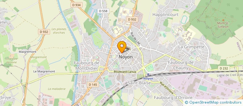 localisation de l'entreprise IDEAL PHONE à NOYON