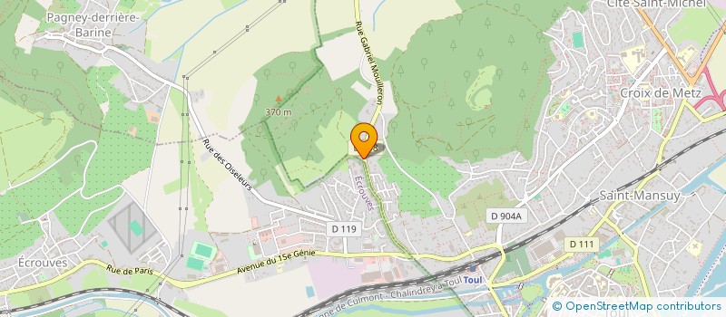 localisation de l'entreprise IDEAL PLATRERIE  MAXEVILLE