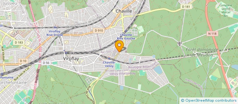 localisation de l'entreprise IDEAL PLUS à CHAVILLE