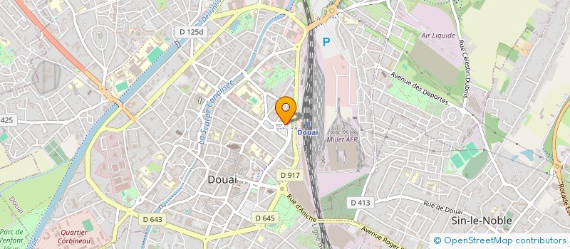 localisation de l'entreprise IDEAL RENOVATION à DOUAI
