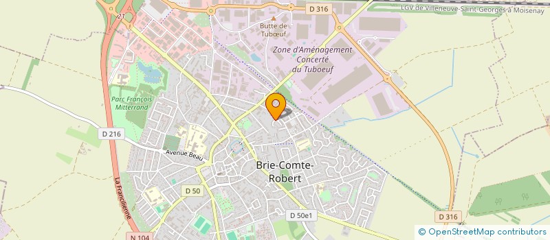 localisation de l'entreprise IDEAL RENOVATION à BRIE-COMTE-ROBERT