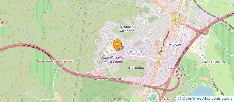 localisation de l'entreprise IDEAL RESSOURCES à NARBONNE