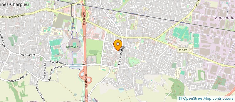 localisation de l'entreprise IDEAL ROAD  MEYZIEU