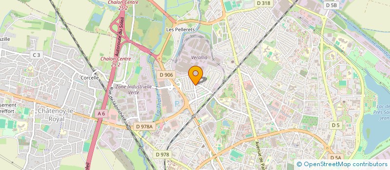 localisation de l'entreprise IDEAL SARL à CHALON-SUR-SAONE