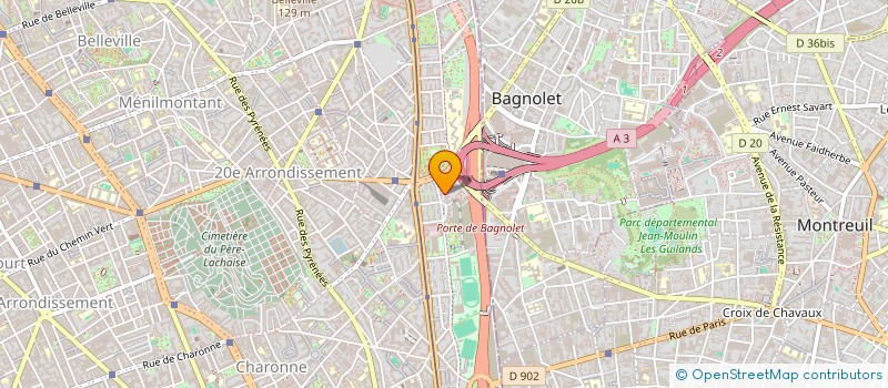 localisation de l'entreprise IDEAL SERVICE à PARIS