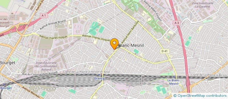 localisation de l'entreprise IDEAL SOINS à LE BLANC-MESNIL