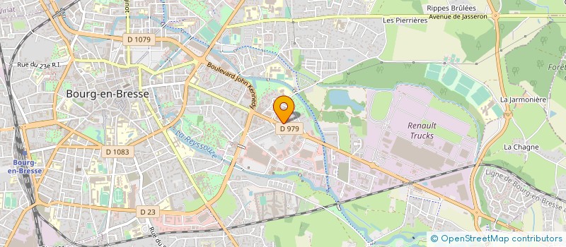 localisation de l'entreprise IDEAL SUPERMARCHE à BOURG-EN-BRESSE