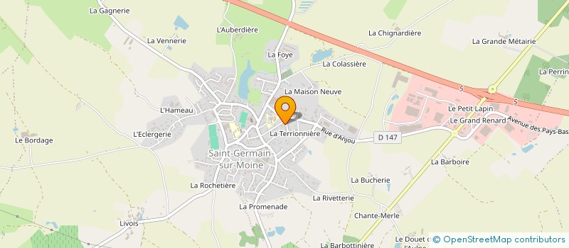 localisation de l'entreprise IDEAL THERMIQUE ENERGIES à SEVREMOINE