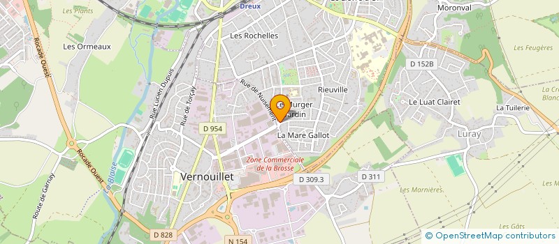 localisation de l'entreprise IDEAL TRANSFERT à DREUX