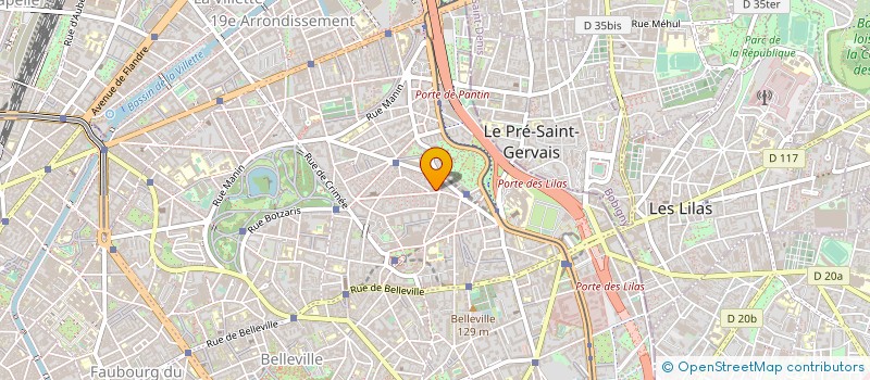 localisation de l'entreprise IDEAL TRANSPORT à PARIS