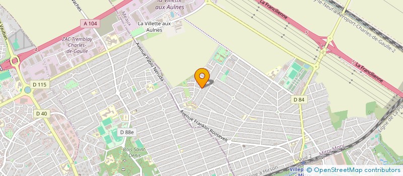 localisation de l'entreprise IDEAL VOITURES  MITRY MORY