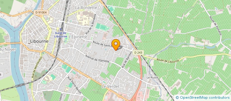 localisation de l'entreprise IDEALAMBARD à LIBOURNE