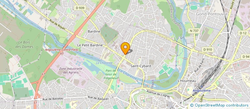 localisation de l'entreprise IDEALCOMS à CHASSENEUIL-SUR-BONNIEURE