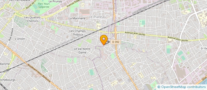 localisation de l'entreprise IDEALE CORRECTION à SARTROUVILLE