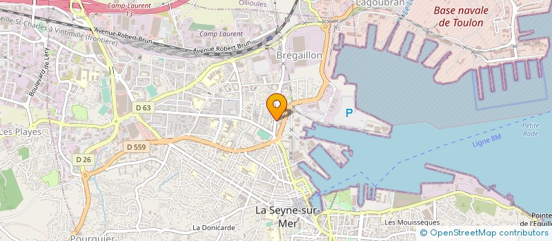 localisation de l'entreprise IDEALES TRANSACTIONS EN FRANCE à LA SEYNE-SUR-MER