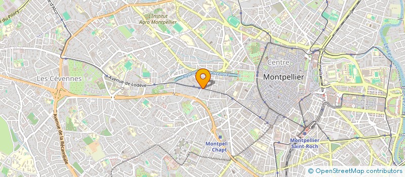 localisation de l'entreprise IDEALEX à MONTPELLIER