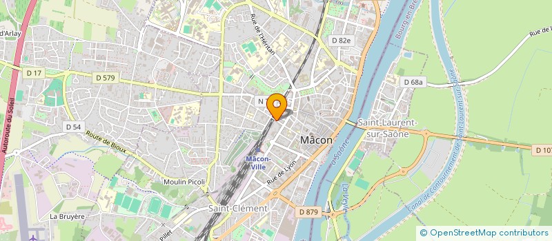 localisation de l'entreprise IDEALI à MACON