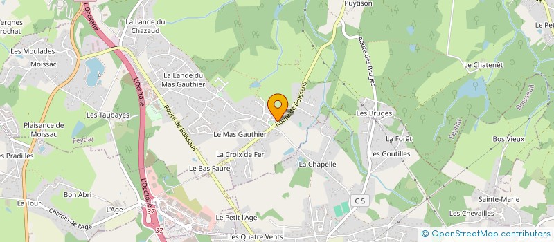 localisation de l'entreprise IDEALIM à BOISSEUIL