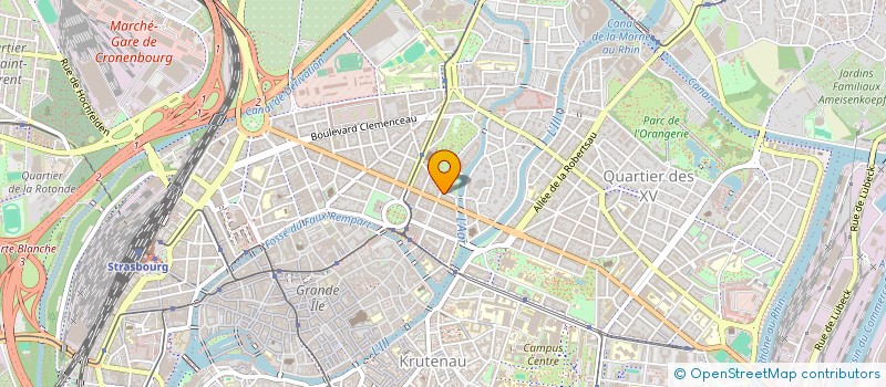 localisation de l'entreprise IDEALIMMO  STRASBOURG