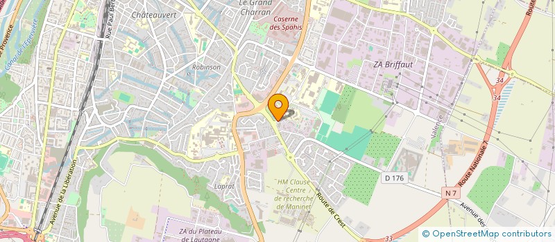 localisation de l'entreprise IDEALLIS à VALENCE