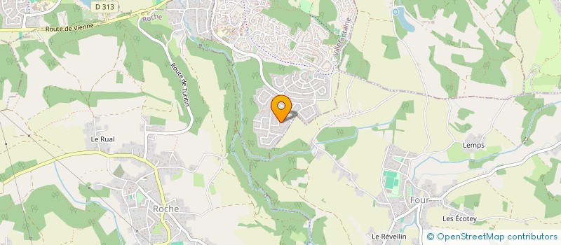 localisation de l'entreprise IDEALS BIENS  VILLEFONTAINE