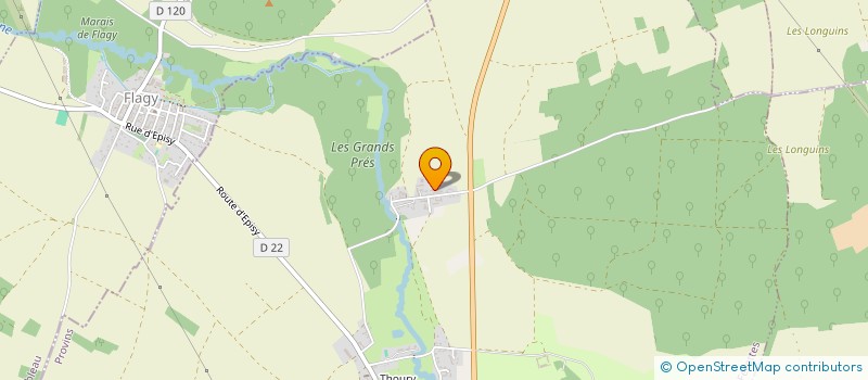 localisation de l'entreprise IDEALS CASAS  THOURY-FEROTTES