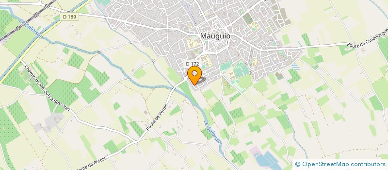 localisation de l'entreprise IDEALSUD  MAUGUIO