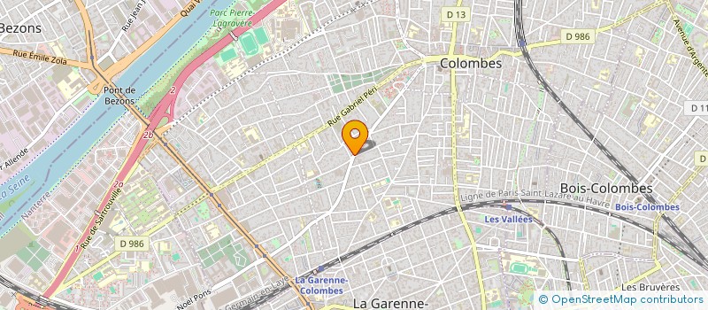 localisation de l'entreprise IDEALWINE.COM à COLOMBES