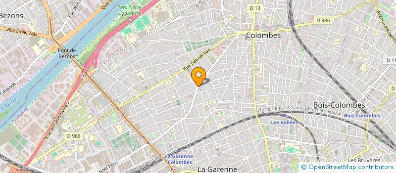localisation de l'entreprise IDEALWINE CROISSANCE à COLOMBES
