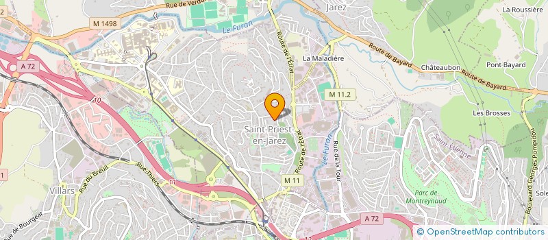 localisation de l'entreprise IDEAM  SAINT-PRIEST-EN-JAREZ