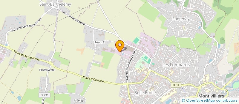 localisation de l'entreprise IDEAME AMENAGEUR DU TERRITOIRE  MONTIVILLIERS