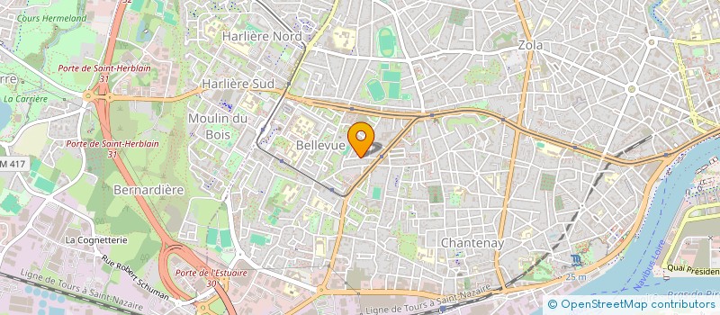 localisation de l'entreprise IDEANIMA à NANTES
