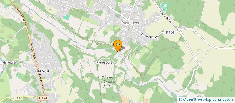 localisation de l'entreprise IDEANOV MANAGEMENT CONSULTING  PUYMOYEN