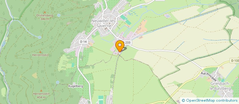 localisation de l'entreprise IDEAP'S  NEUWILLER-LES-SAVERNE