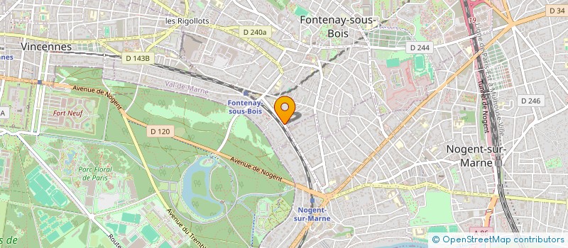 localisation de l'entreprise IDEAS VOICE à FONTENAY-SOUS-BOIS