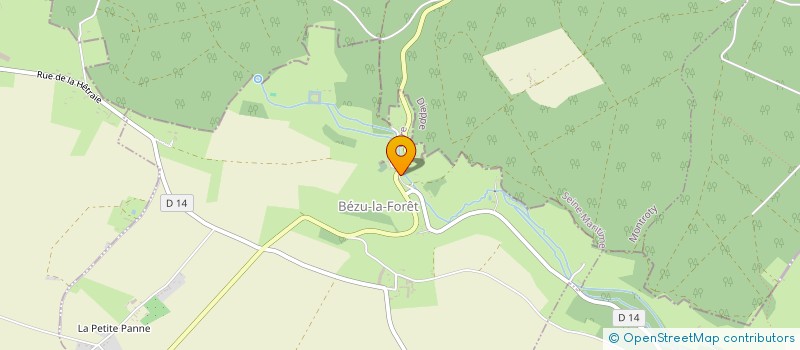 localisation de l'entreprise IDEAUX LOGIS 949  BEZU-LA-FORET