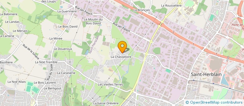 localisation de l'entreprise IDEAVISION à SAINT-HERBLAIN
