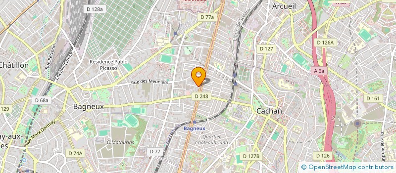 localisation de l'entreprise IDEAZ à BAGNEUX