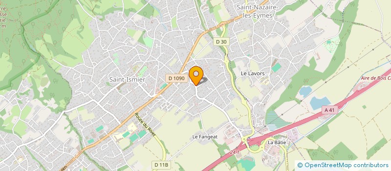 localisation de l'entreprise IDEC HAUTES TECHNOLOGIES à SAINT-ISMIER