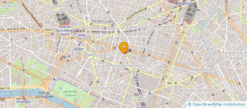 localisation de l'entreprise IDEC (IDEE CONCEPT) à PARIS