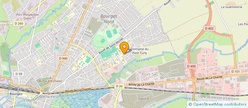 localisation de l'entreprise IDEC SARL à BOURGES