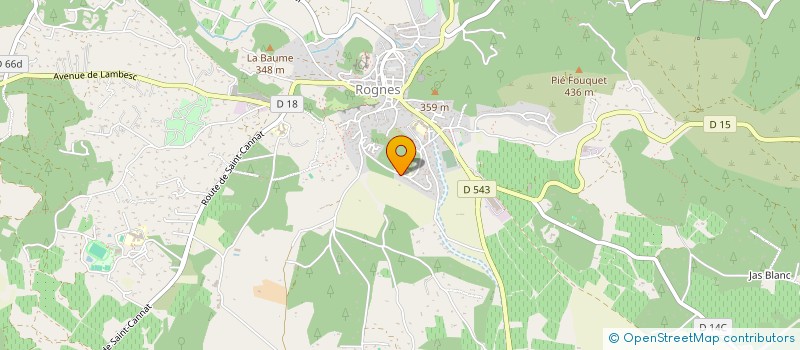 localisation de l'entreprise IDECA SA  ROGNES