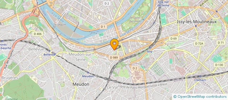 localisation de l'entreprise IDECEO CONSULTING à ISSY-LES-MOULINEAUX