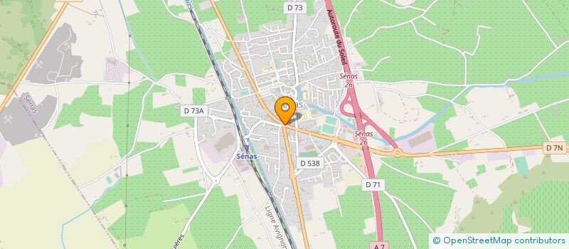 localisation de l'entreprise IDECOR BOIS ET MAISON à SENAS